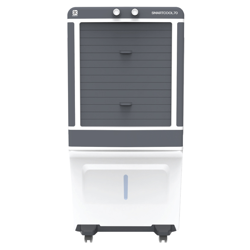 Kent 70 Liter Slim Desert Air Cooler (SMARTCOOL SD 70L) model SMARTCOOL SD 70L front view - GharOne Nepal